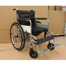 Pl-804D Cheap Manual Powder Coating Thicker Steel Frame Wheel Chairs